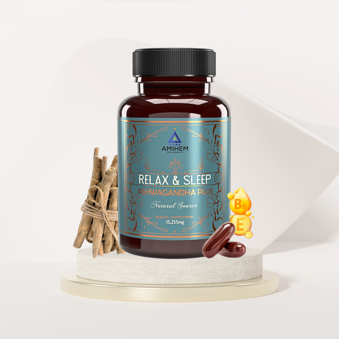 Ashwagandha Root Extract + Vitamin E & B6