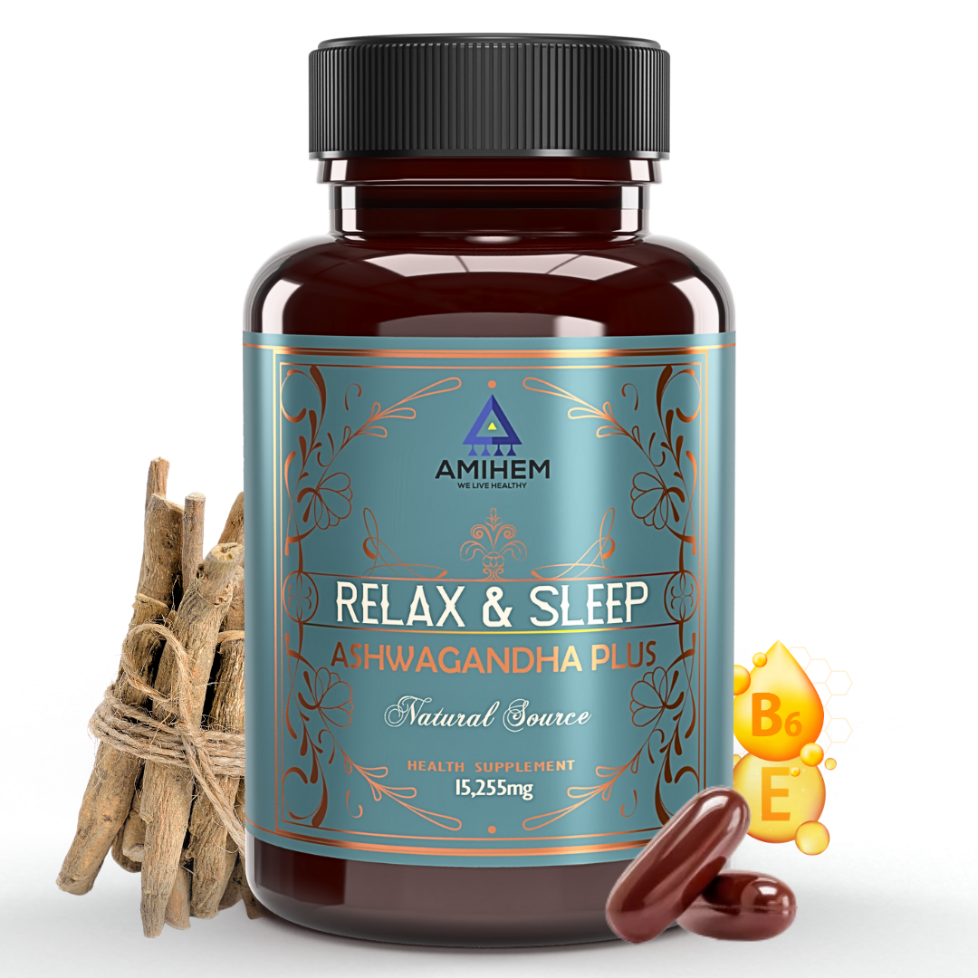 Ashwagandha Root Extract + Vitamin E & B6