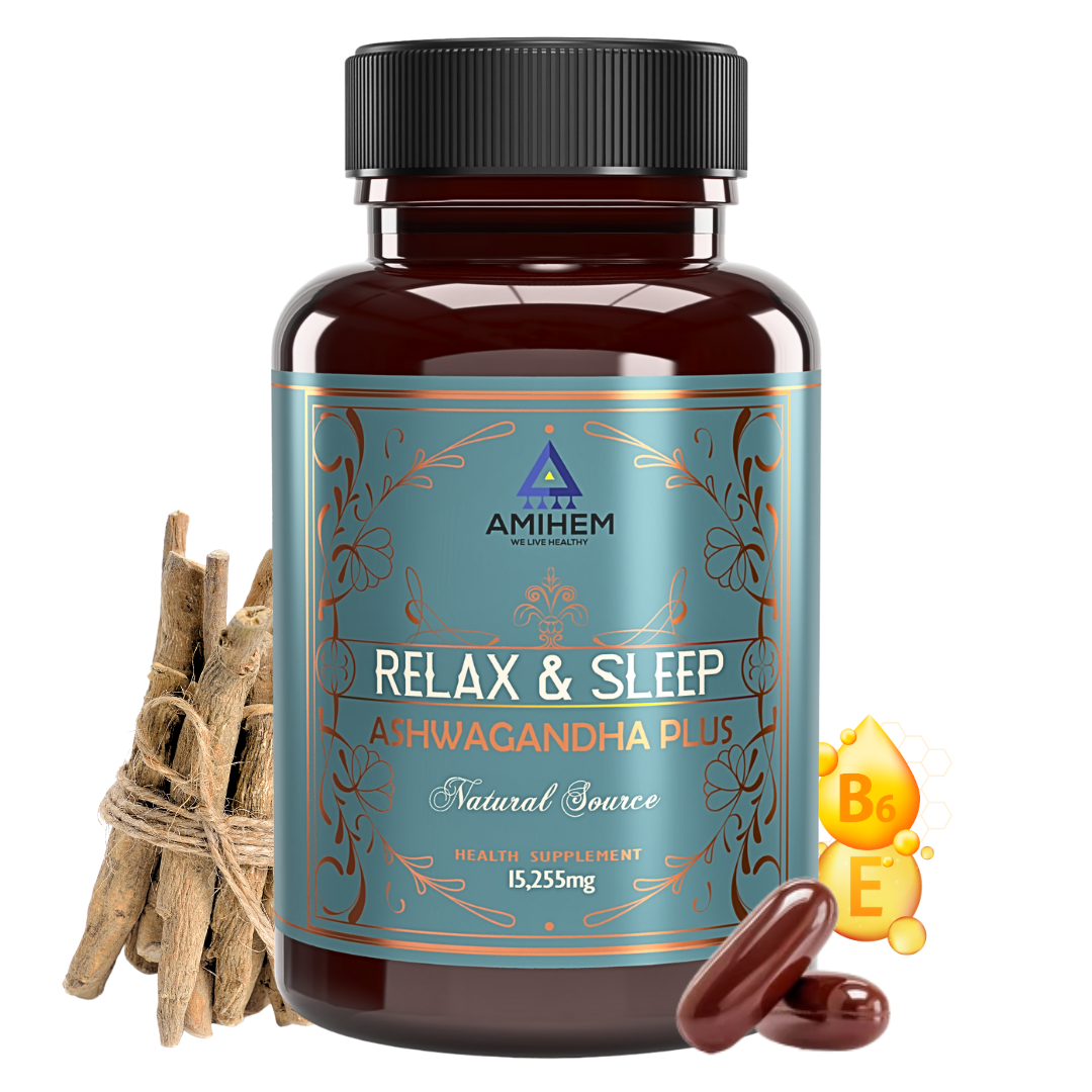 Ashwagandha Root Extract + Vitamin E & B6