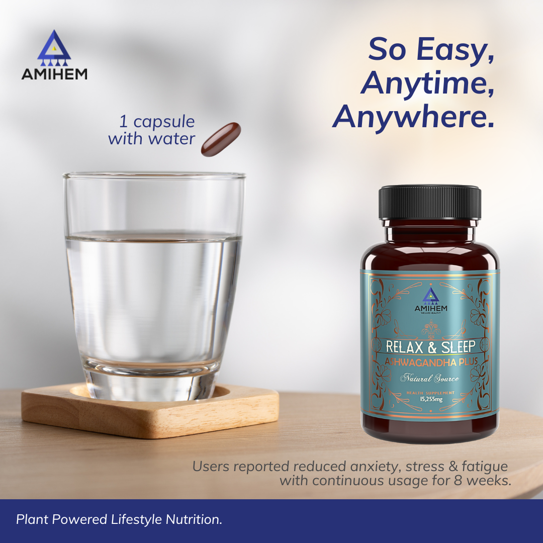 Ashwagandha Root Extract + Vitamin E & B6