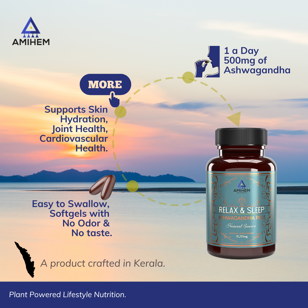 Ashwagandha Root Extract + Vitamin E & B6